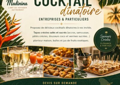 COCTAILS DINATOIRES MADININA