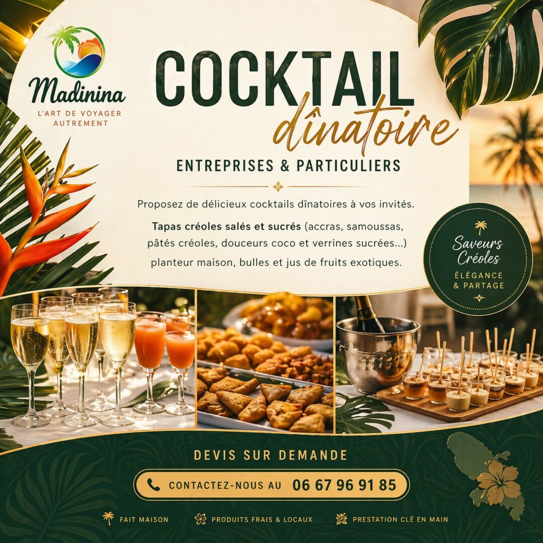 COCTAILS DINATOIRES MADININA